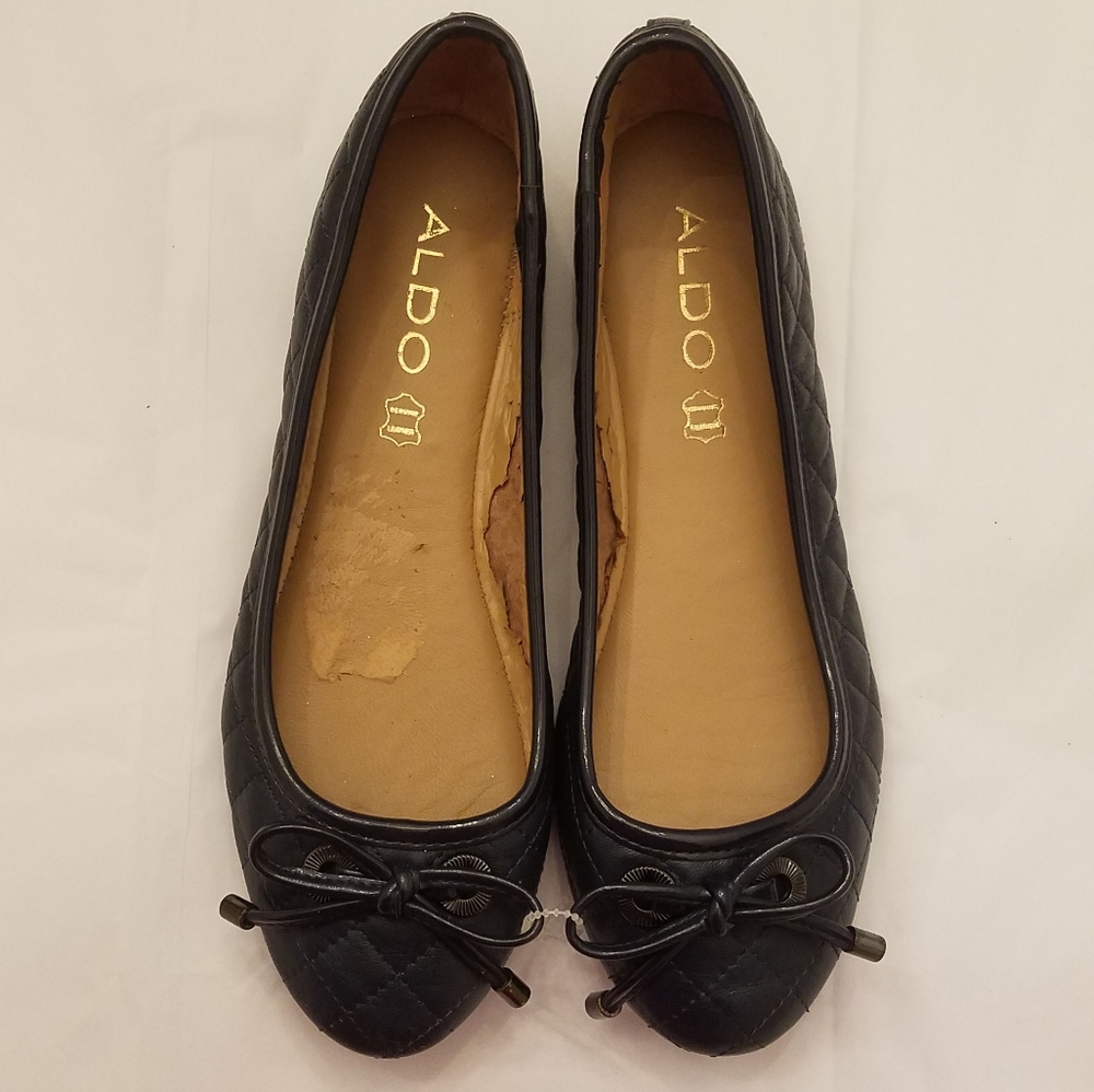 🏷Aldo Navy Bow Flats